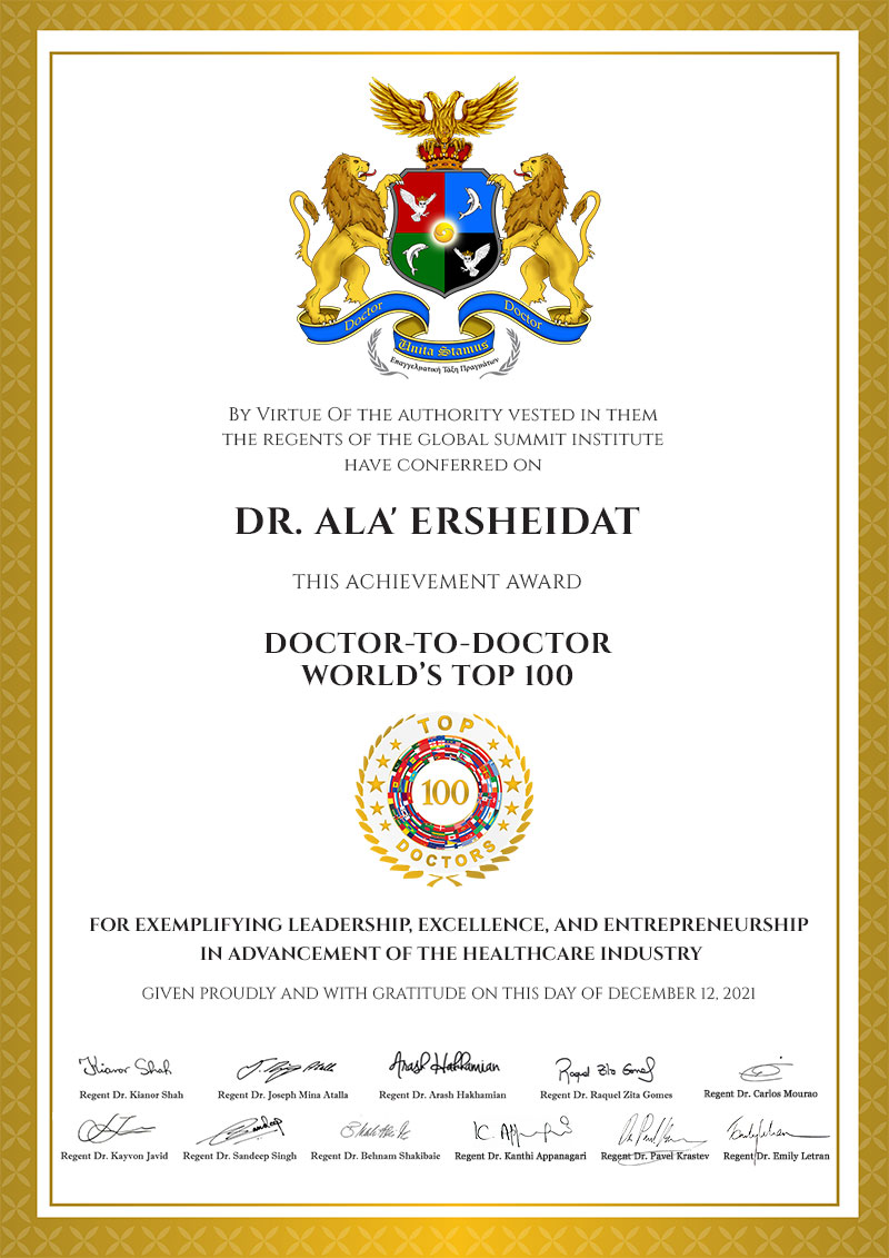 Dr. Ala' Ersheidat