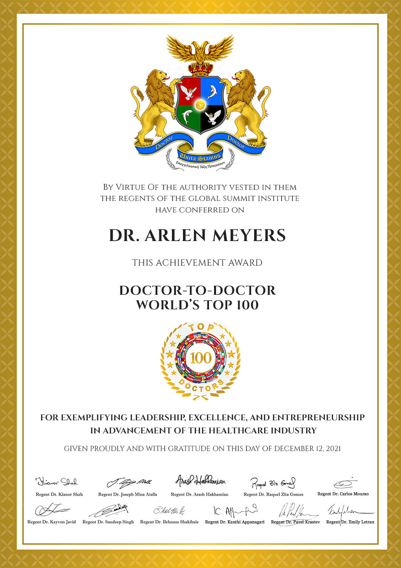 Dr. Arlen Meyers