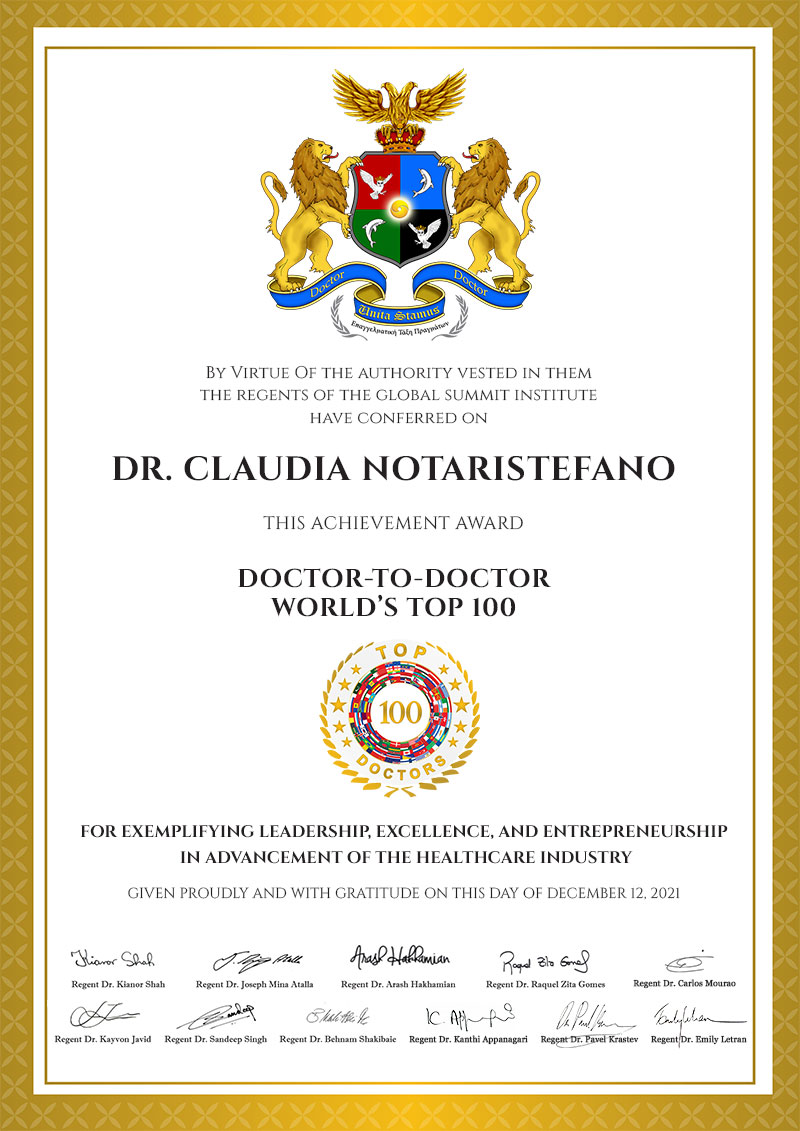 Dr. Claudia Notaristefano