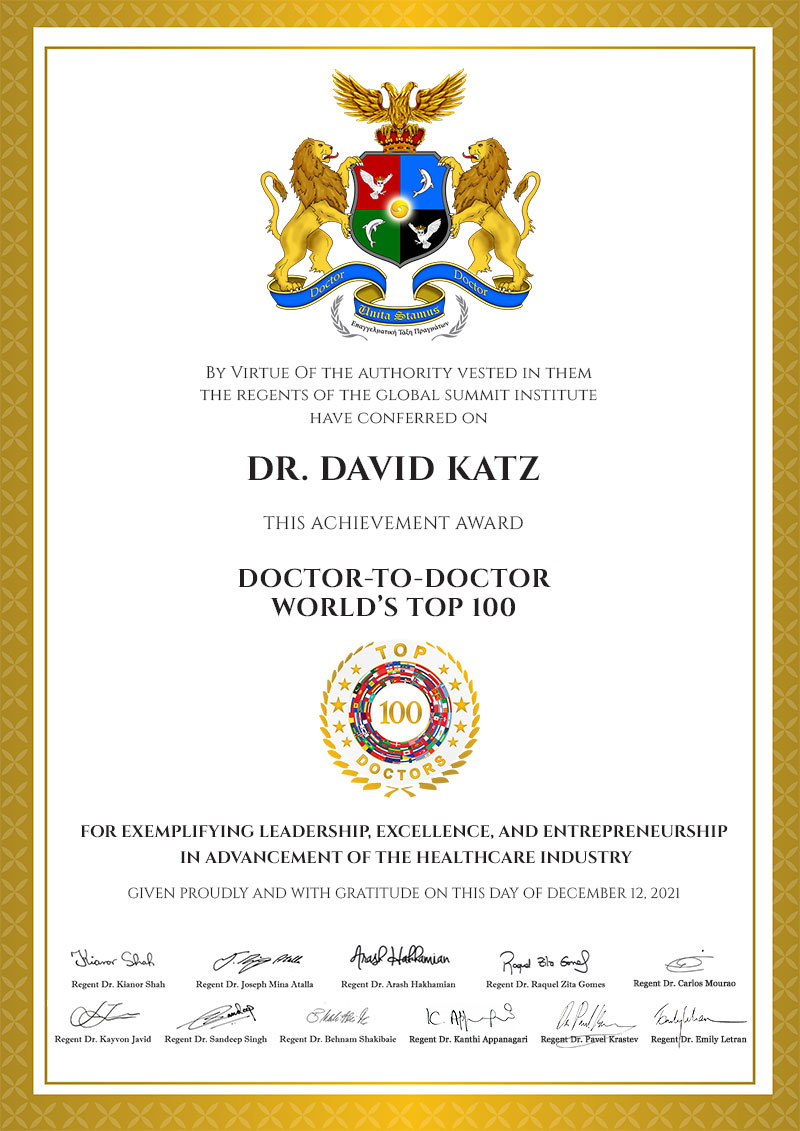 Dr. David Katz