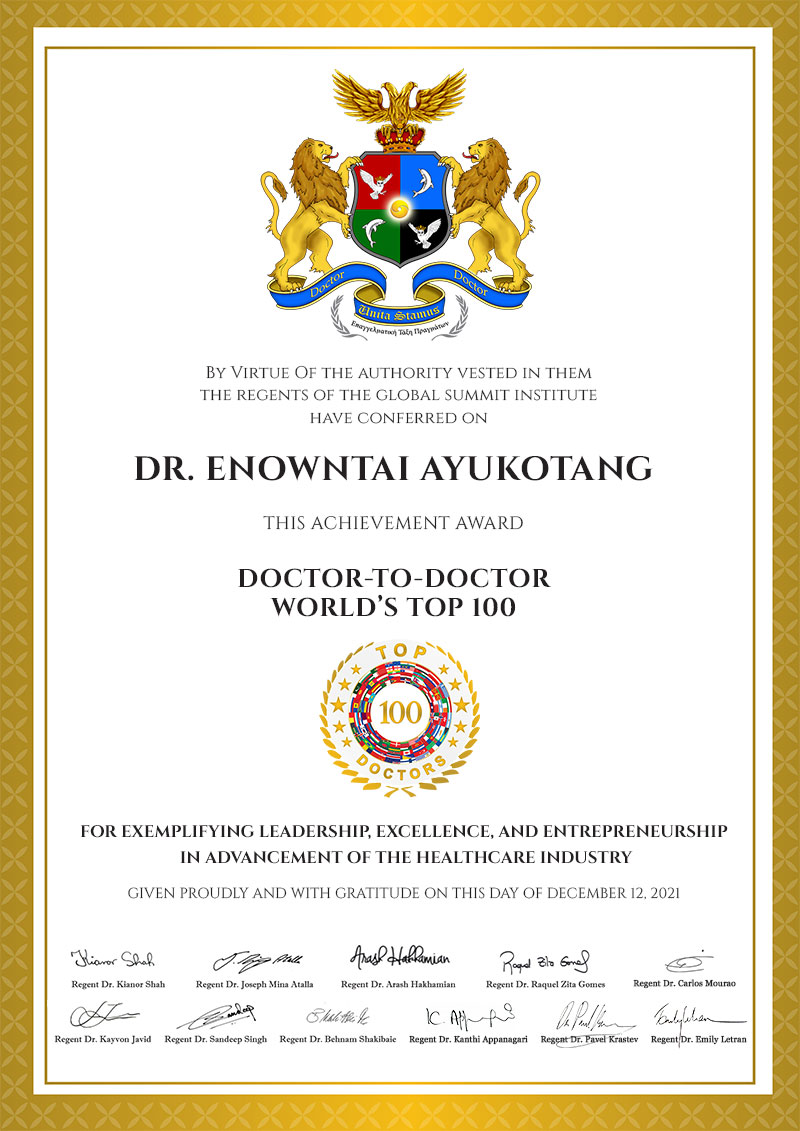 Dr. Enowntai Ayukotang