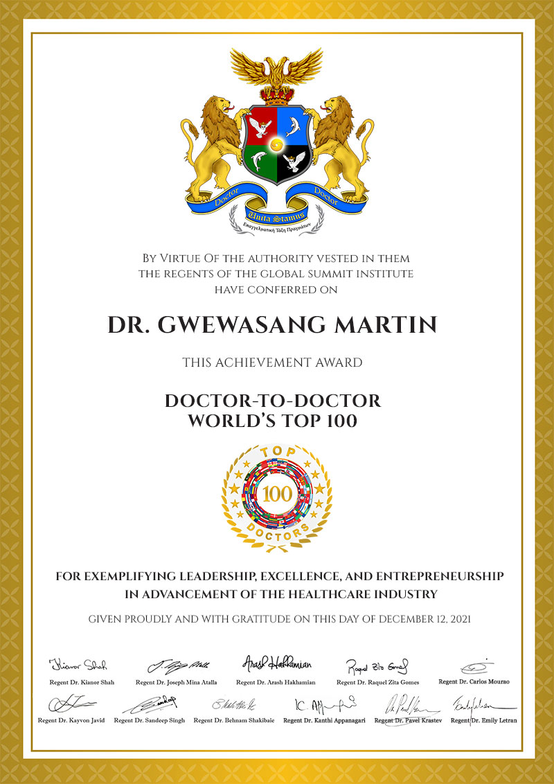 Dr. Gwewasang Martin