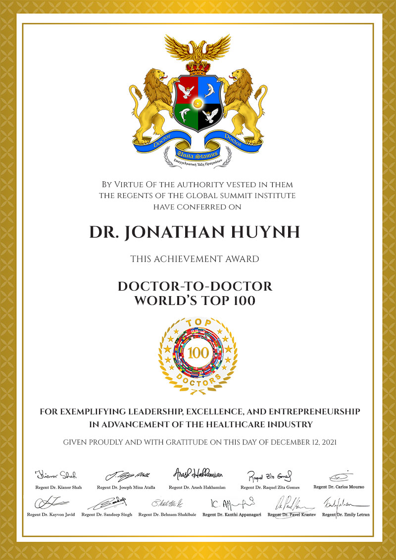 Dr. Jonathan Huynh