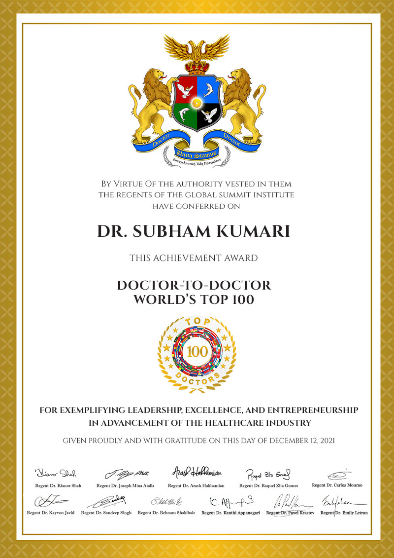 Dr. Subham Kumari