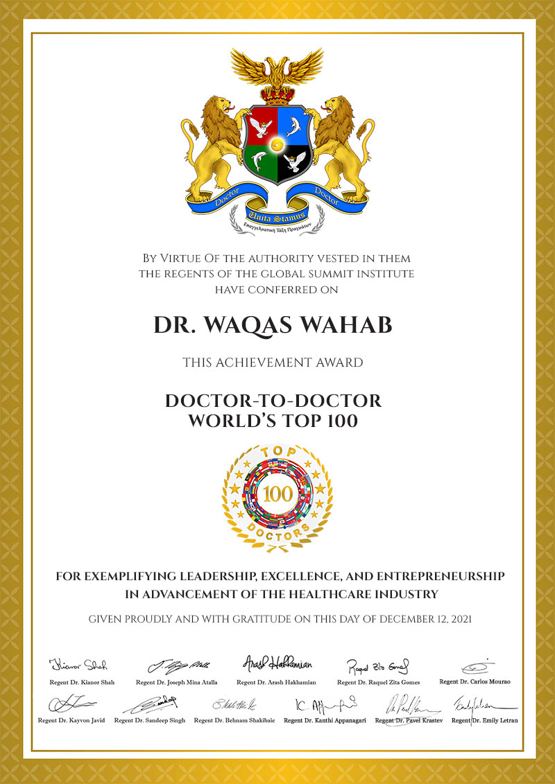 Dr. Waqas Wahab