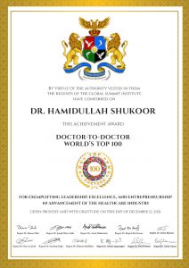 Dr. Hamidullah Shukoor