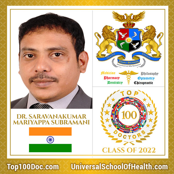 Dr. Saravanakumar Subramani
