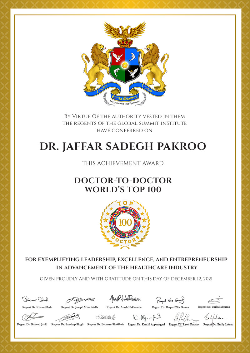 Dr. Jaffar Sadegh Pakroo