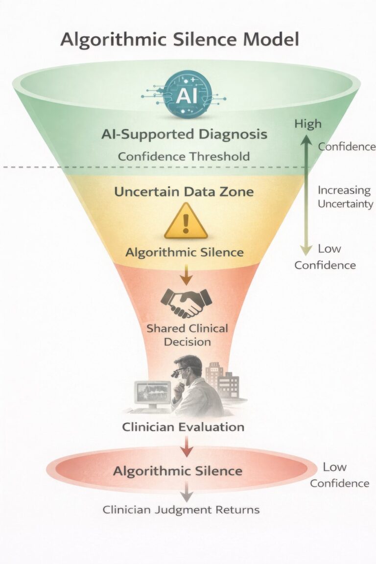 The Algorithmic Silence Model in AI Assisted Oral Diagnosis
